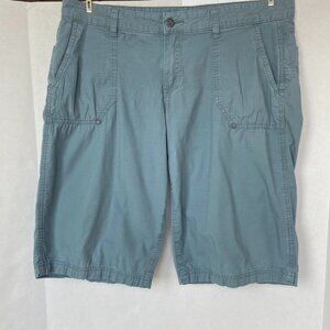Women's Prana Cotton Bermuda Shorts Sz 12